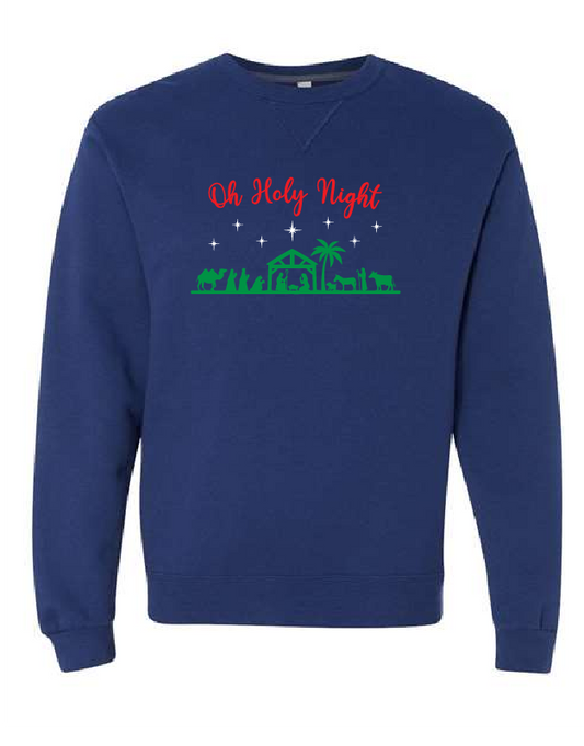 Oh Holy Night - Crewneck