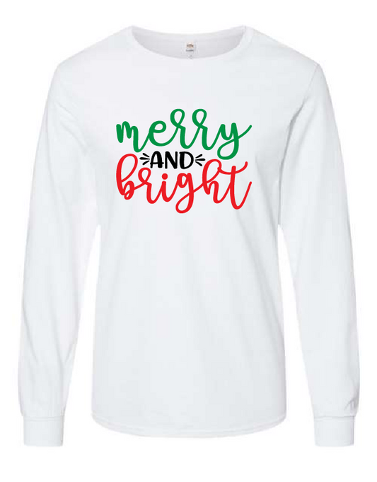 Merry & Bright - Long Sleeve